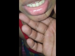 Husband Gave Me Deep Throat Blow Job Untill Split Come Out Mouth