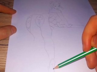 tekken hentai, tekken 7 nude mod, drawing, cartoon, art