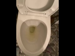 Working an event so bougie not allowed to wear shoes piss bathroom messy desperate moaning