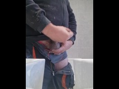 Wanking at work