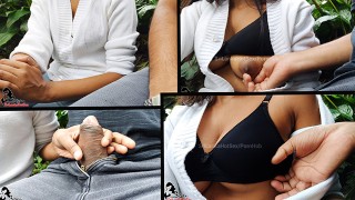 ක්ලාස් කට් කරලා පාර්ක් ගිහින් කෑල්ල එක්ක Sri Lankan Couple Outdoor Park Sex After Class