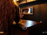 Preview 3 of THE BAR EXPERIENCE HUMAN TOILETT BARKEEPER part 3 - ChampagneMistress