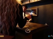 Preview 5 of THE BAR EXPERIENCE HUMAN TOILETT BARKEEPER part 3 - ChampagneMistress