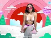 Preview 3 of Teen Amateur Cosplay As Paulina Sanchez - Danny Phantom Masturbates On Cam