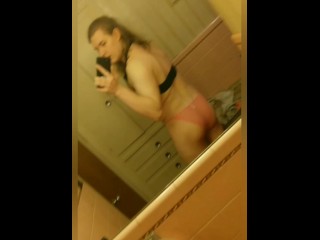 Tgirl Strips and Cums Snap Compilation (Part 2/2)