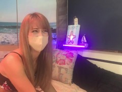 【ライブチャット　配信動画】無料配信で下着姿になっちゃって半泣きモード→遠隔バイブをピストン - Screenshot 5 of 16 - Lingerie