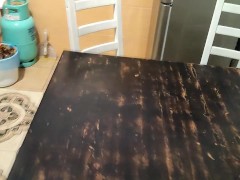 Поругался с женщиной и пошел мастурбировать на кухню, оставил на утро сюрприз 😈 - Screenshot 2 of 16 - Sensitive Cock