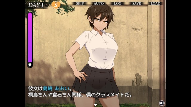 【#04 同人エロゲー コクハクゲエム(体験版)実況動画】強気な長身ボーイッシュ爆乳あおいちゃんの誘惑。(巨乳・爆乳抜きゲー・抜けるアダルトPCゲーム) Hentai Game)