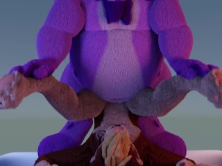 Большой Фиолетовый Пушистый Трах