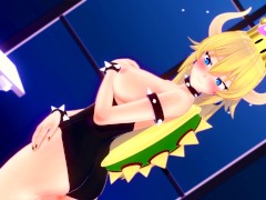 ALONE WITH BOWSETTE 😏 SUPER MARIO HENTAI UNCENSORED