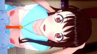 KOSAKI ONODERA DOES HER FIRST TIME 🥰 NISEKOI HENTAI