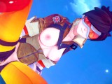 OVERWATCH TRACER HENTAI UNCENSORED