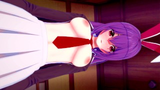 INTENSE SEX WITH REISEN UDONGEIN INABA 💫 TOUHOU HENTAI