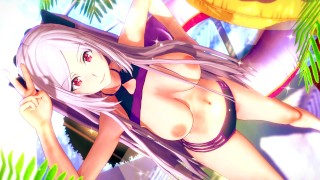 TEMPS LUDIQUE AVEC ALEXIA MIDGAR L'éminence DANS SHADOW HENTAI