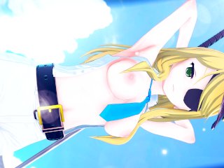 big dick, big boobs, エロアニメ, admiral marina