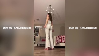 Gorgeous Girl Performs The Conceited Tiktok Dance