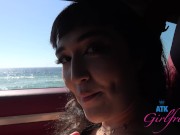 Preview 4 of Zoey Jpeg amateur gets her pussy rubbed until she comes in the car - date pov GFE