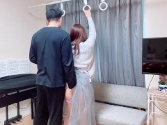 吊り革が届いたから彼女と電車ごっこしてお尻を触りまくったら楽しすぎて大興奮-素人カップル/日本人/イメージプレイ/個人撮影 - Screenshot 15 of 16 - Couple