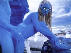 Naughty side of Pandora 💦 AVATAR GOT CREAMPIED