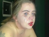 Gagging sloppy teen