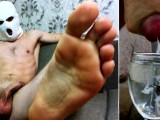 A dominant MALE with Dirty Talk FUCKS you and CUMS for you in a glass of water! Foot fetish