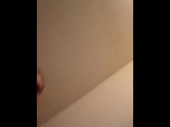 Busting to scene solo male