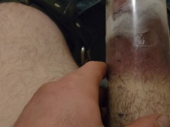 8k Dick Pump & Young Cock Swollen Hard Jack Off Cum with Penis Vacuum & Jerk Meat until semen jizz