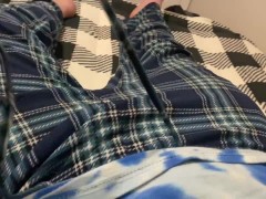 Video Horny College Guy Masturbating Tiny Dick While Watching Porn