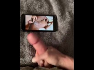 Masturbating to Ana Foxxx