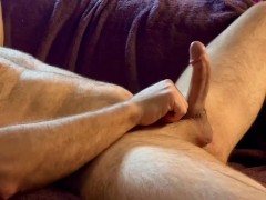 Masturbating 005 - GLANS TEASING makes him thrust to a MASSIVE CUMSHOT!  - General Buttfuckingnaked