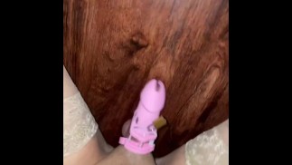 Sissy orgasm chastity