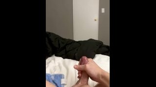 Squirting cum out of my ass