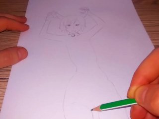 art, exclusive, pencil, drawn hentai