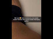 Preview 1 of German Teen wants to fuck Best Friend Snapchat