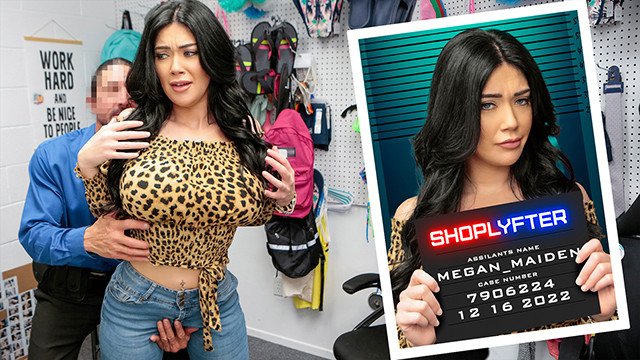 Thief Step Sister: "Step bro, please let me go, I will do anything" - Shoplyfter