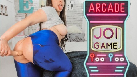 INTENTA NO CUM JOI CHALLENGE sexy latina adoración de culo y semen en la boca, ¿puedes ganar en este juego??