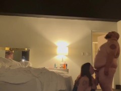 Video Husband shows wife what she is good for