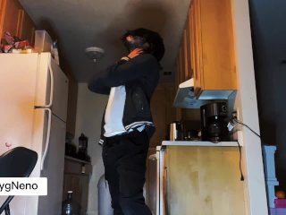 Cute innocent young man loves to do mischief at night