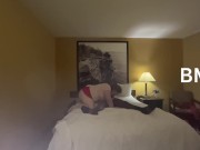 Preview 2 of Neighbors wife followed me to my room and sucked me until I got hard