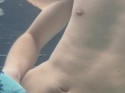 Preview 3 of milking penis under water