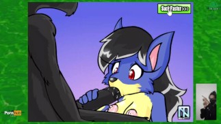 Blue fox blowjob - Flashando