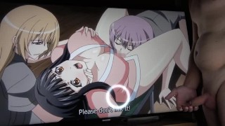 Exame Físico Hentai De Anime Com 4 Mulheres Lésbicas Gostosas E Com Tesão Esguichando Desleixadamente