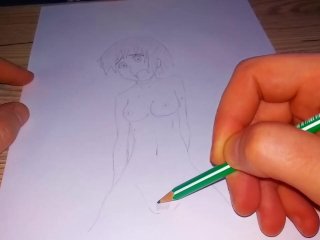 hentai, amateur, paint, drawing