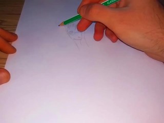 Японка в очках развлекается, катаясь на подушке