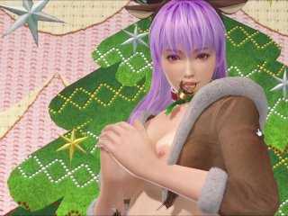 Dead or Alive Xtreme Venus Vacation Kasumi Reindeer Mini Xmas Nude Mod Fanservice Appreciation