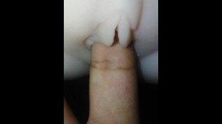 Klitoris-Orgasmus mit Pochen - Sexpuppe