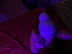 Caught santa’s daughter, tied her up and fucked her (pt 1/3)