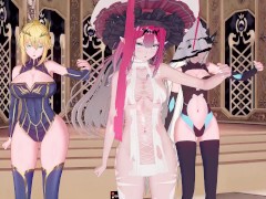 【KKVMD MMD】Girl's Day - Expectation アルトリア〔ランサー〕 妖精騎士トリスタン モルガン【FateGrand Order】