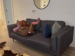 Ebony Goes Wild In PUBLIC VIEW!