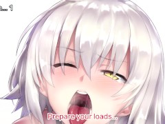 Jeanne D'Arc humiliates you.. in record time (Fate/GO JOI, Femdom, Cucking CEI, Gangbang, Quickshot)